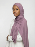 Dusty Pink Jersey Hijab