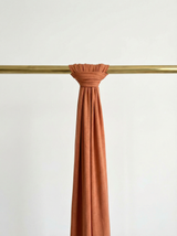 Dark Peach Jersey Hijab