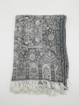 Silver | Gemstone Pashmina Abaya