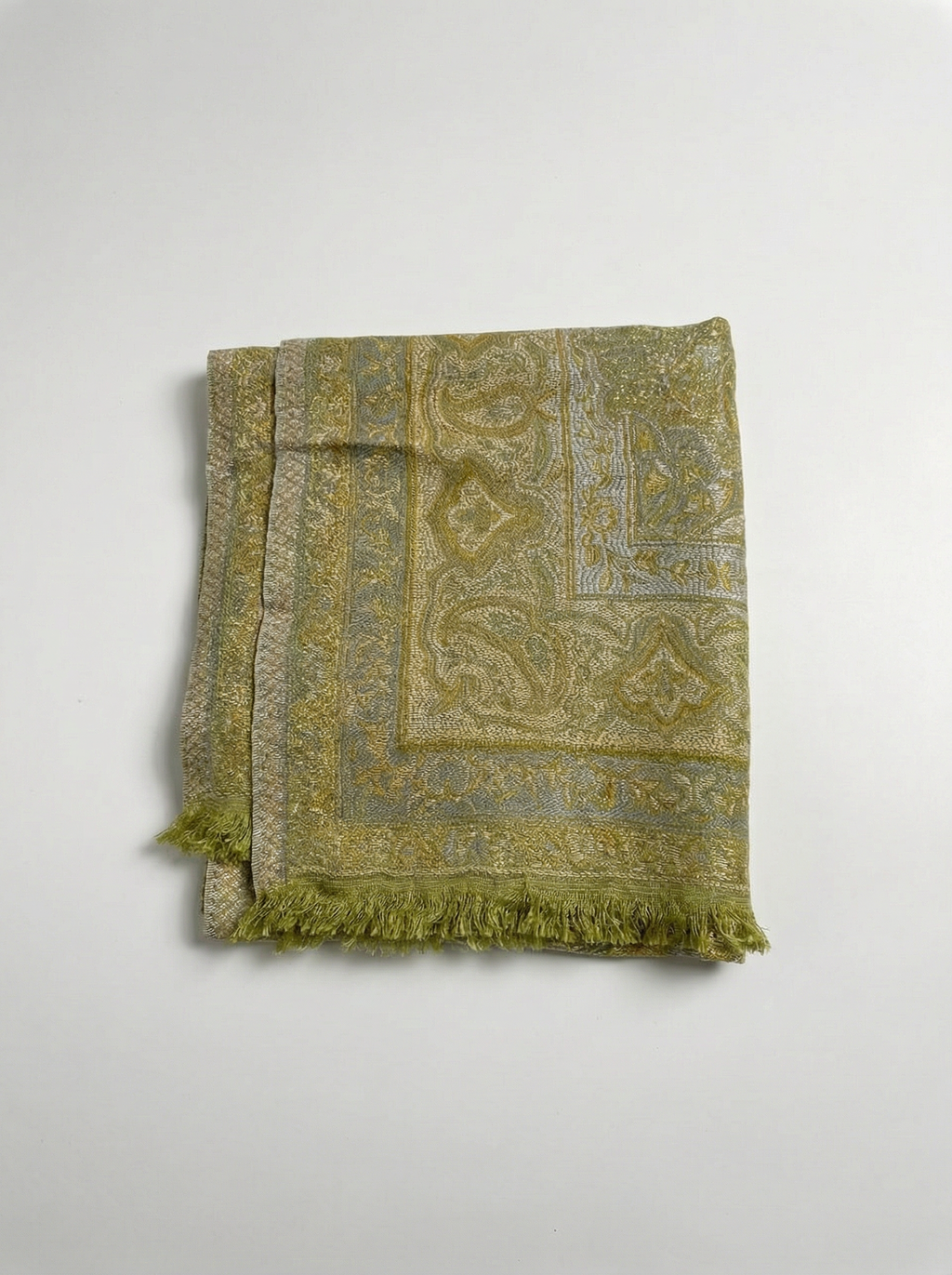 Champagne Olive | Gemstone Pashmina Abaya