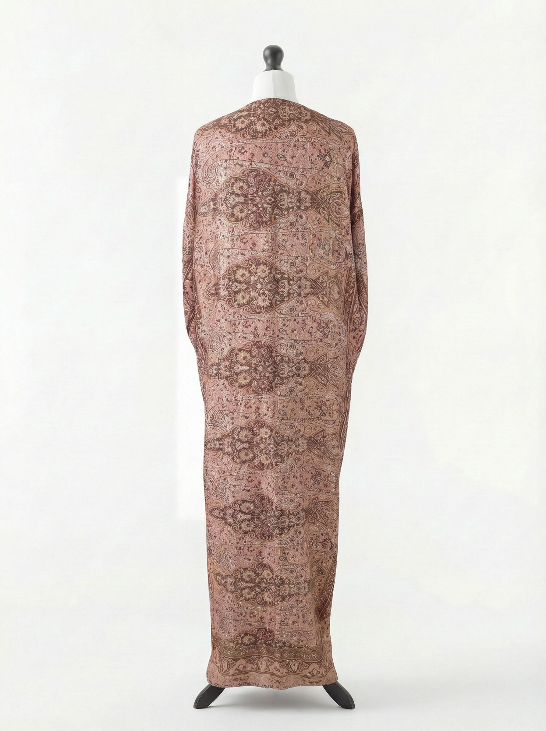 Dusty Rose | Gemstone Pashmina Abaya