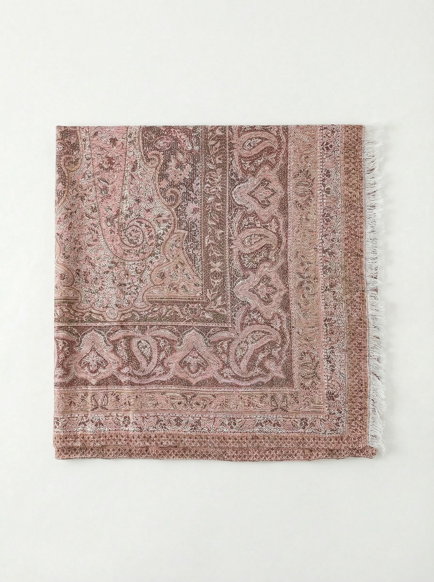 Dusty Rose | Gemstone Pashmina Abaya