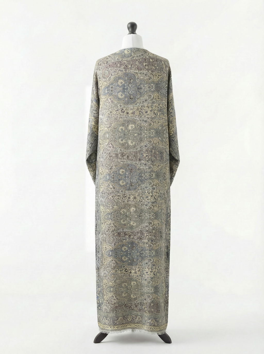 Muted Sage | Gemstone Pashmina Abaya