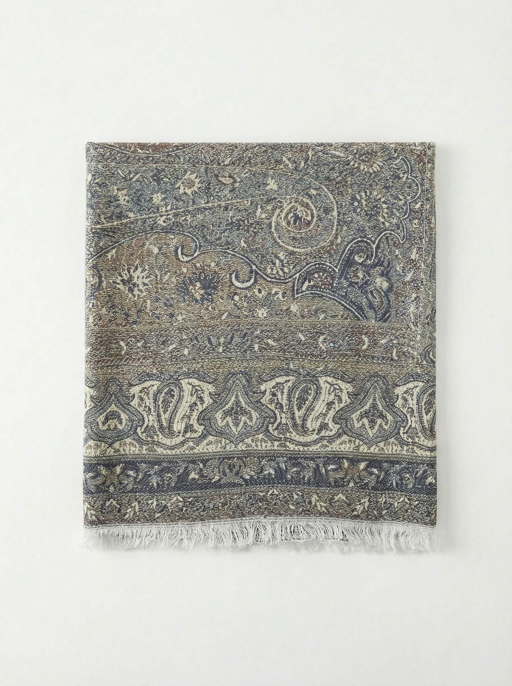 Muted Sage | Gemstone Pashmina Abaya