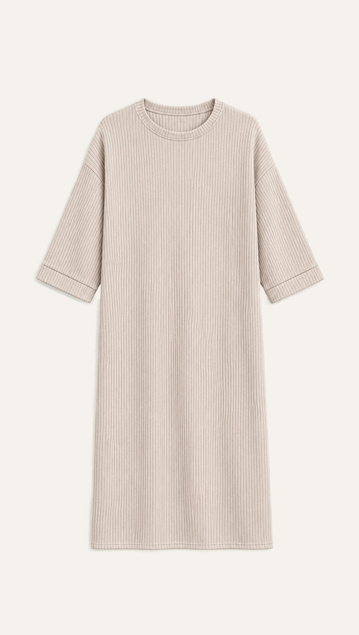 Short Sleeve Knitted Dress