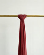 Lotus Red Jersey Hijab