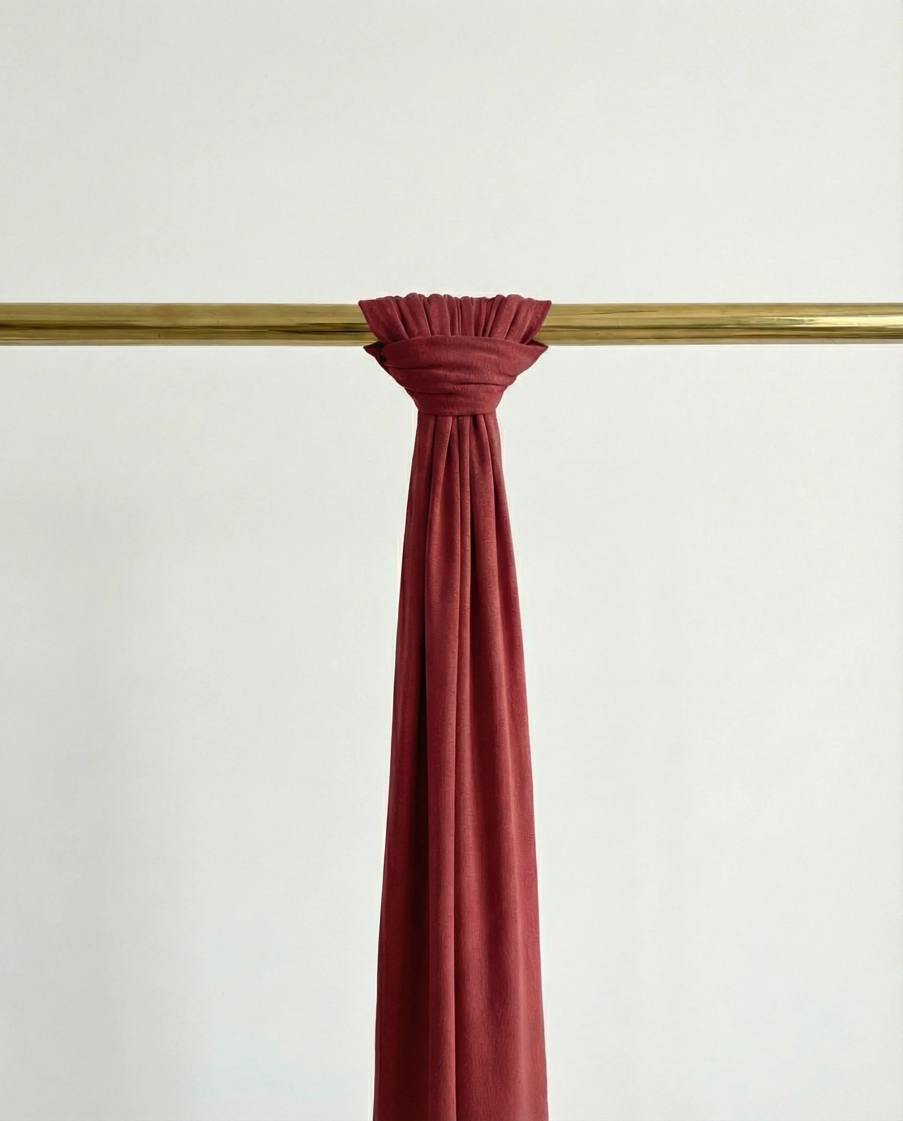 Lotus Red Jersey Hijab