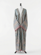 Dusty Teal | Gemstone Pashmina Abaya