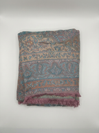 Dusty Teal | Gemstone Pashmina Abaya