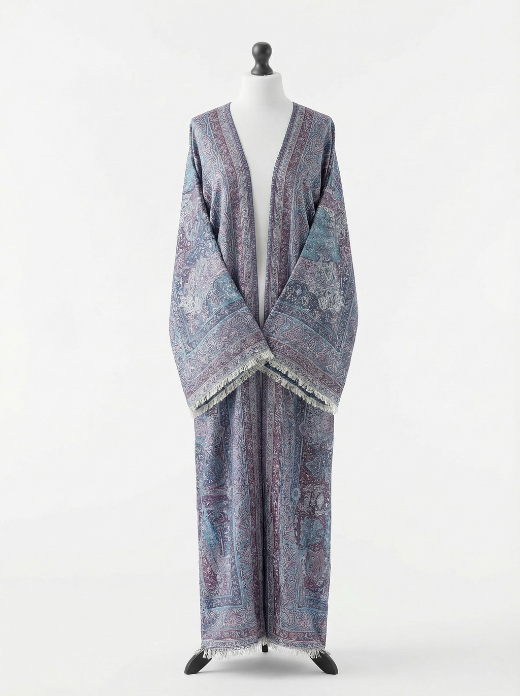 Dusty Lavender | Gemstone Pashmina Abaya