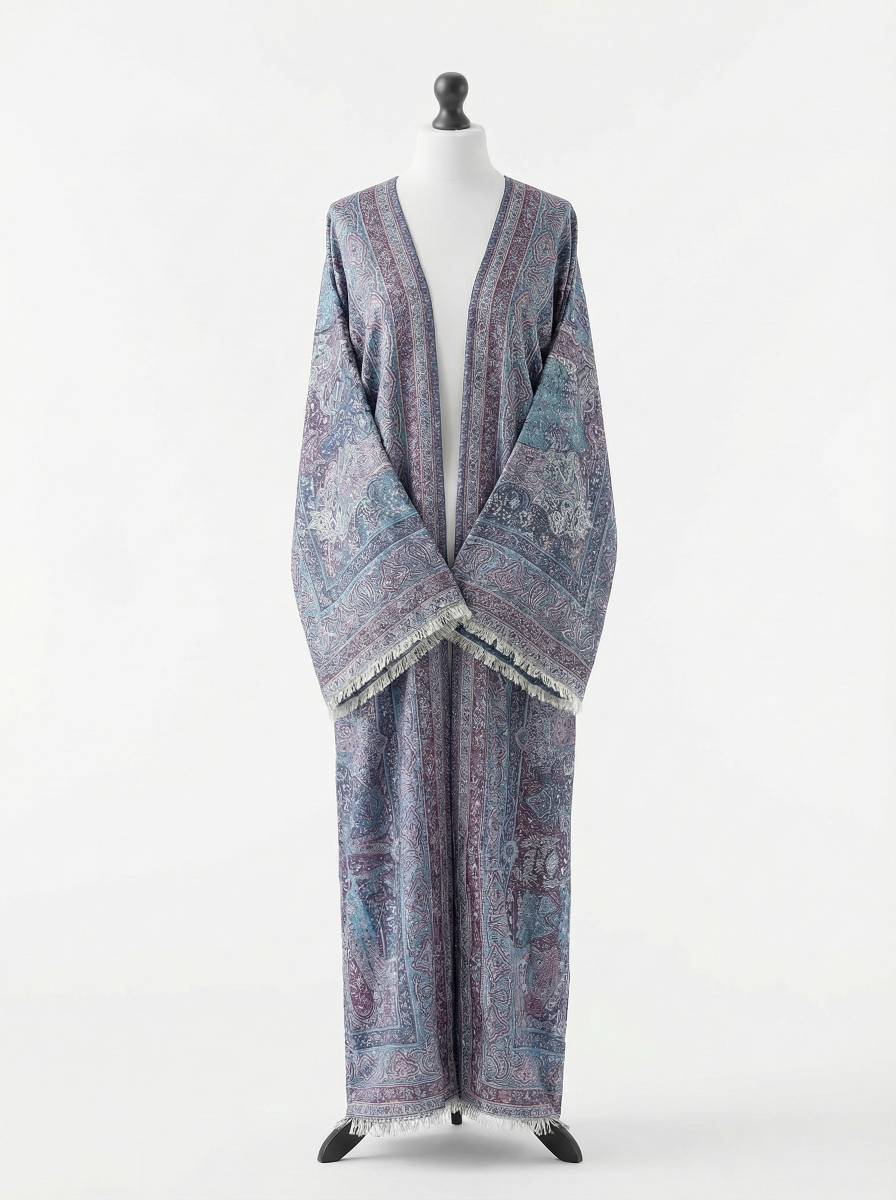 Dusty Lavender | Gemstone Pashmina Abaya